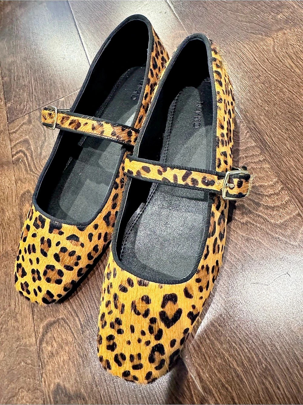 Leopard Mary Jane Flats EU 40